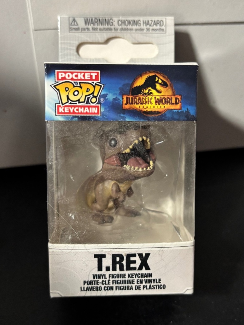 T- Rex Funko pop keychain